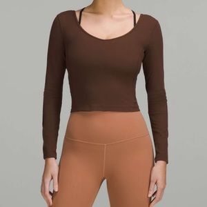 Lululemon | Brown Long Sleeve Athleticwear